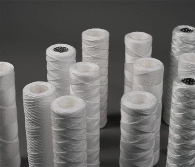 Filtro de cartucho de água enrolado em corda PP de 1 mícron por 10 polegadas por muito tempo