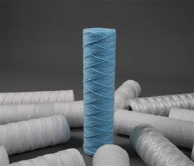 Cartucho de filtro de água de sedimento de corda enrolada